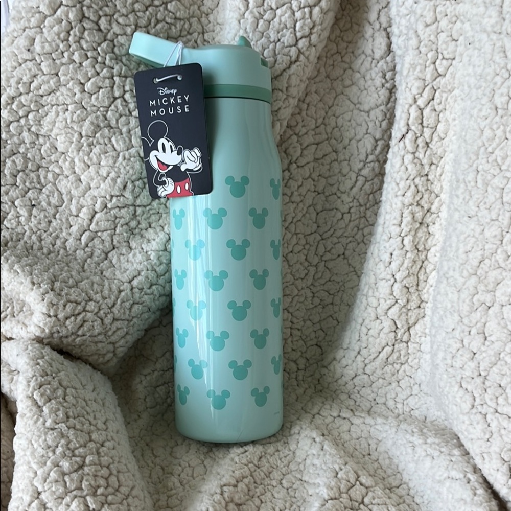 Disney Mickey Mouse Aqua Water Bottle
